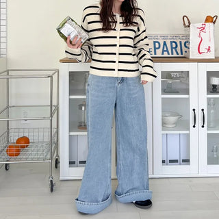 Striped cardigan