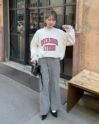 Letter print sweatshirt