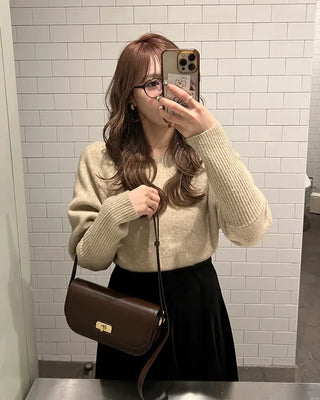 Classic boat neck knit