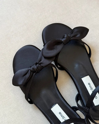 Ribbon detail sandals