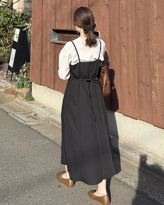 Simple bustier long dress