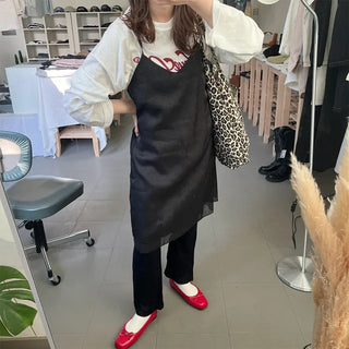 Polka Dot Layered Dress