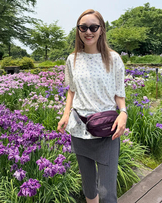 Flower Loose Fit Half Sleeve T-Shirt