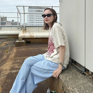 (Unisex) Gradient Lettering T-Shirt