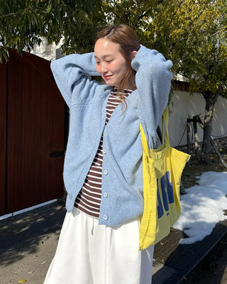 Classic striped T-shirt with label
