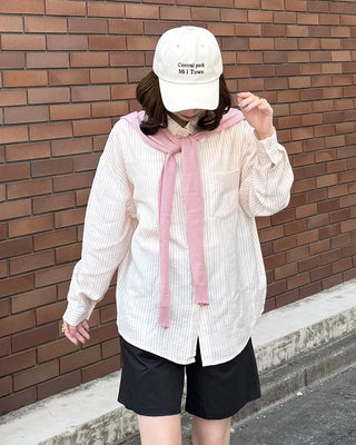 Pintuck shorts