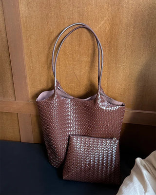 Grid Point Shoulder Bag