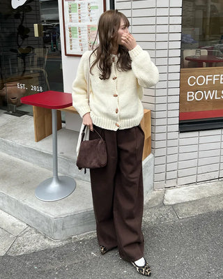 Duffle Point Raglan Sleeve Cardigan