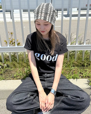 Patterned Stripe Beanie
