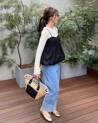Balloon Flare Bustier