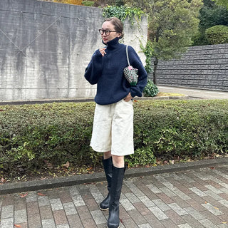 (Unisex) Half-Zip Knit