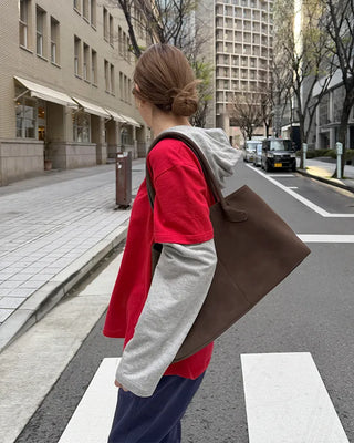 Layered Hooded Long T-Shirt