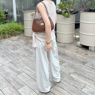Linen sleeveless top