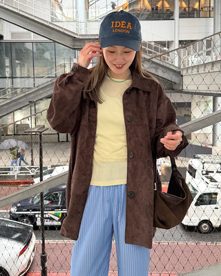 Suede Midi Jacket