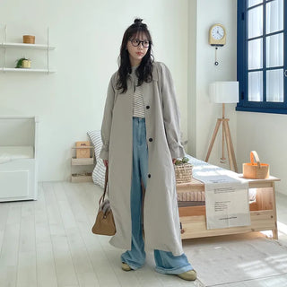 Oversized trench coat