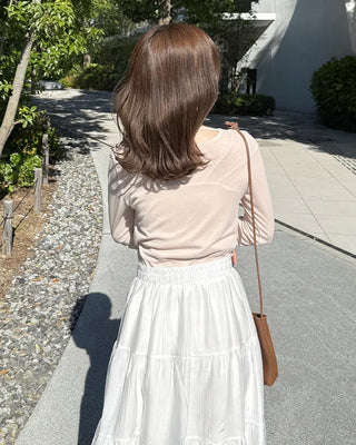 Slim Drape Point T-Shirt