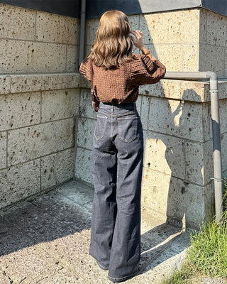 Big puff blouse