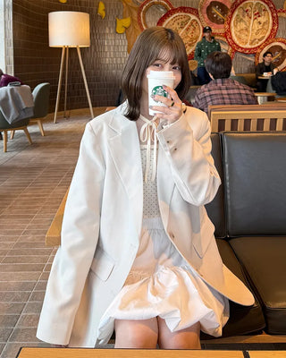 Two-button single-breasted jacket