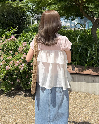 Muffler set Kankan sleeveless