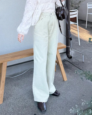 Basic wide-leg pants