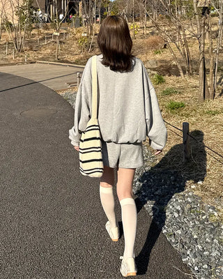1987 Sweatshirt and Shorts Set