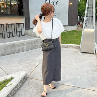 Organza Layered T-Shirt
