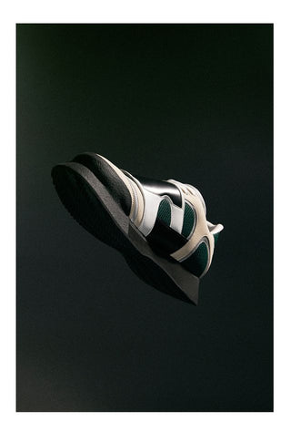 CONP Hide Sneaker (Black Green)