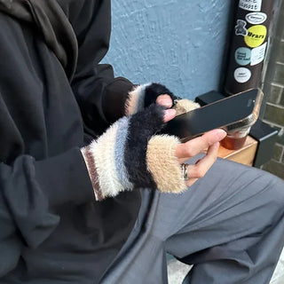 Fluffy Colorful Hand Warmers