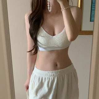 Terry Bikini Swimsuit Top