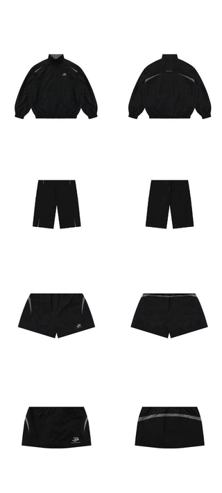 [MASONPRINCE] All Black Deconstructed Track Set