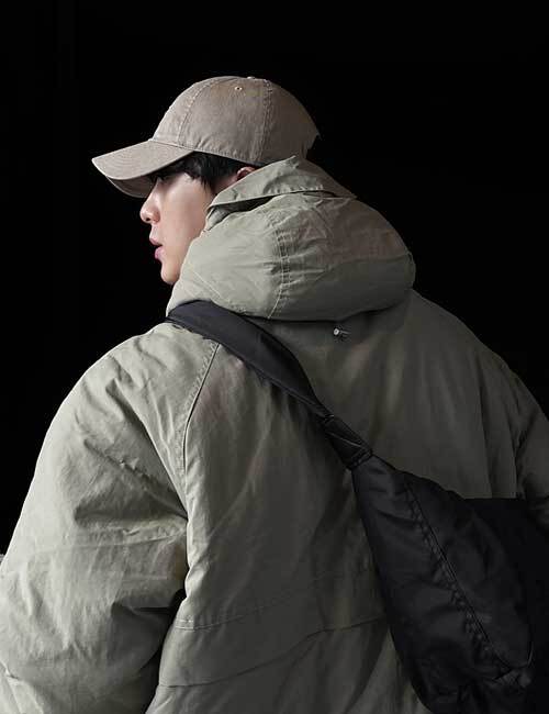 Room Hooded Cap Padded Jumper (3 colors)