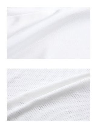 [MASONPRINCE] Mesh Rugby T-shirt