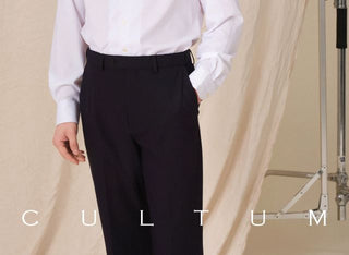 [CULTUM] One-Piece Collar Wrinkle-Free Shirt