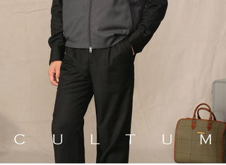 [CULTUM] Wool Lined Stand Collar Vest