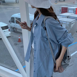 See-through polka dot layered T-shirt