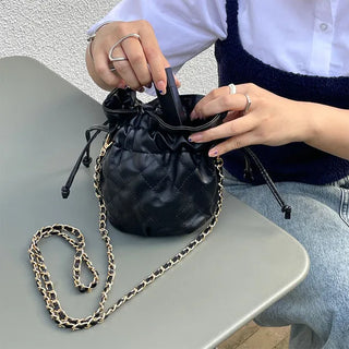 Chain Mini Bucket Bag