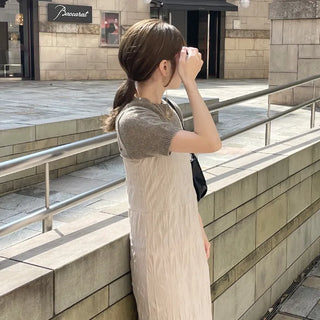 Half-sleeve knit