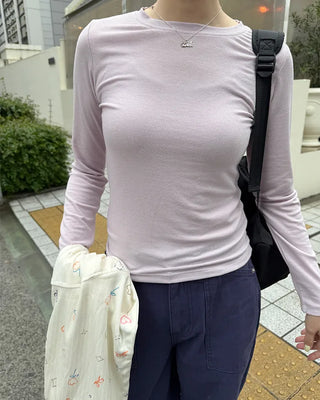 Standard Fit Basic Round Neck T-Shirt