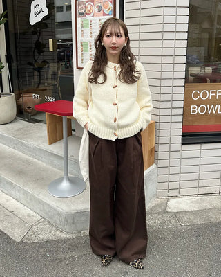 Duffle Point Raglan Sleeve Cardigan