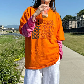 (Unisex) acr Lettering T-shirt