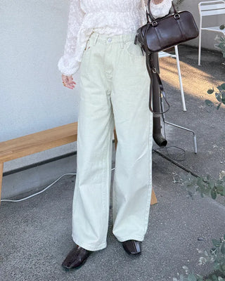 Basic wide-leg pants