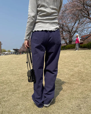 Slash Unique Pocket Cotton Pants