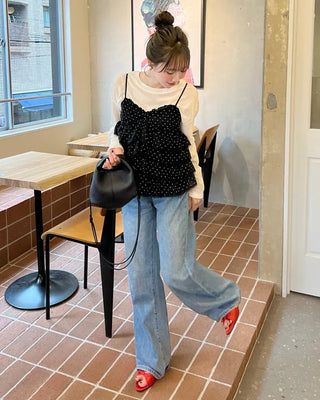 Simple long-sleeved T-shirt