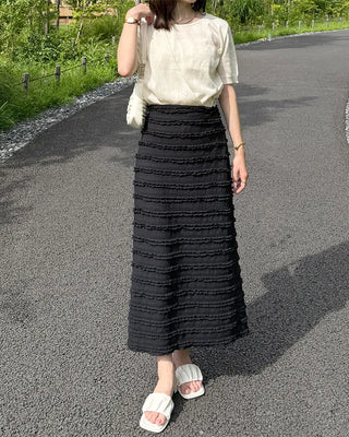 Asymmetrical Wrap Knit