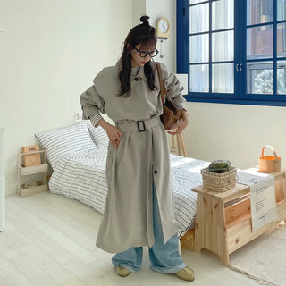 Oversized trench coat