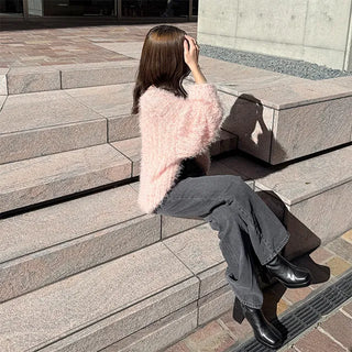 Angora Blue Fit Knit
