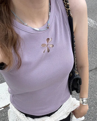 Colored gemstone necklace