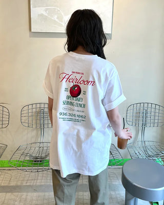 Tomato Lettering Loose Fit Short Sleeve T-Shirt