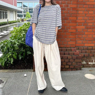 (Unisex) Cotton Wide Pants