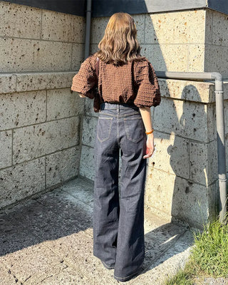 Big puff blouse